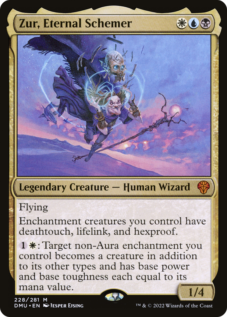 MAGIC: THE GATHERING  - Zur, Eternal Schemer (DMU-228) - Dominaria United Foil
