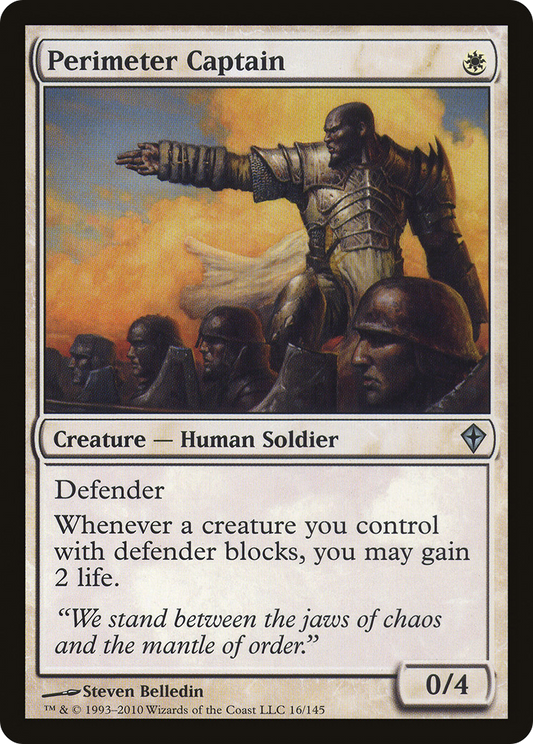 MAGIC: THE GATHERING  - Perimeter Captain (WWK-016) - Worldwake