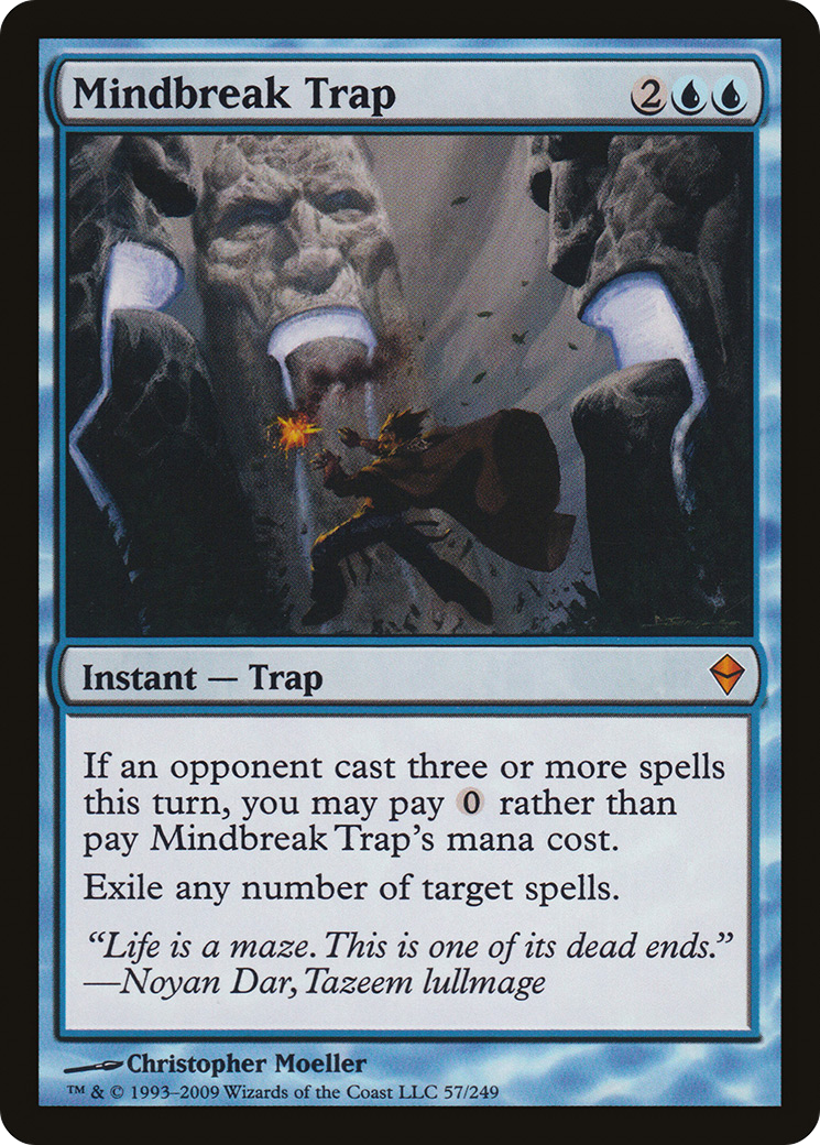 MAGIC: THE GATHERING  - Mindbreak Trap (ZEN-057) - Zendikar