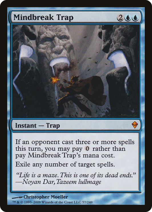 MAGIC: THE GATHERING  - Mindbreak Trap (ZEN-057) - Zendikar