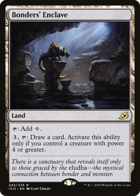 MAGIC: THE GATHERING  - Bonders' Enclave (IKO-245) - Ikoria: Lair of Behemoths