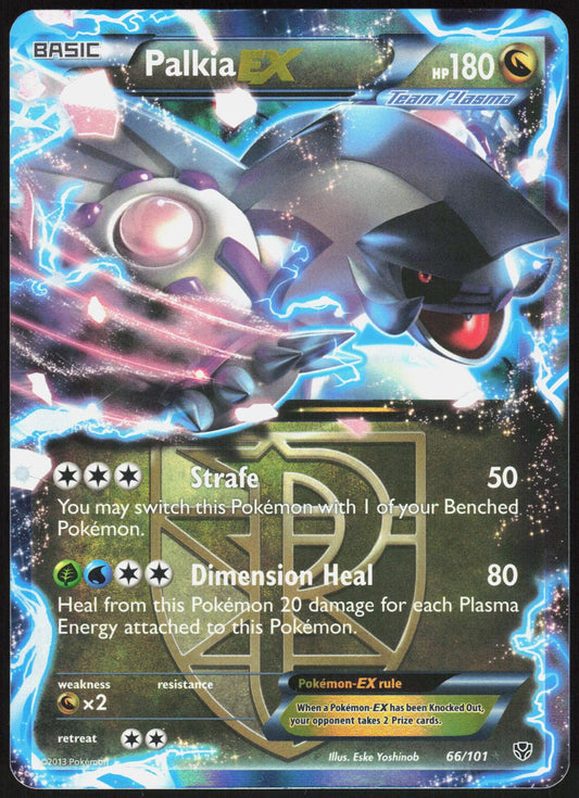 PALKIA EX 66/101 PLASMA BLAST POKEMON EX RARE LP