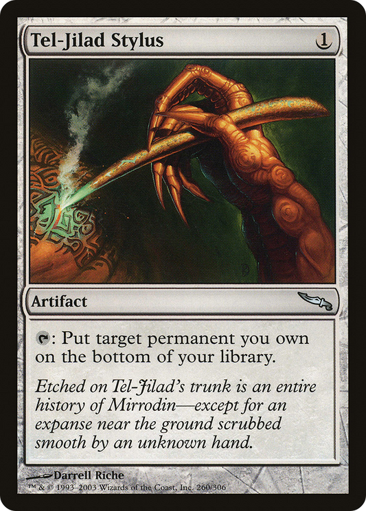 MAGIC: THE GATHERING  - Tel-Jilad Stylus (MRD-260) - Mirrodin