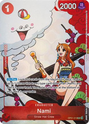 ONE PIECE TCG - Nami (Gift Collection 2023) OP01-016 One Piece Promotion Cards - Rare