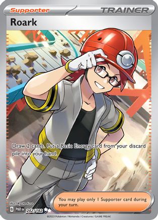 POKEMON TCG - Roark 242/182 SV04 Paradox Rift - Ultra Rare