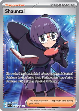 POKEMON TCG - Shauntal 243/182 SV04 Paradox Rift - Ultra Rare