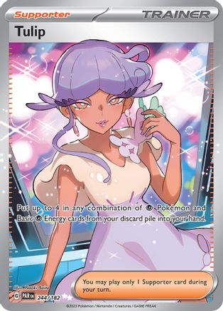 POKEMON TCG - Tulip 244/182 SV04 Paradox Rift - Ultra Rare