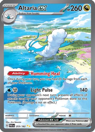 POKEMON TCG - Altaria ex 253/182 SV04 Paradox Rift - Special Illustration Rare