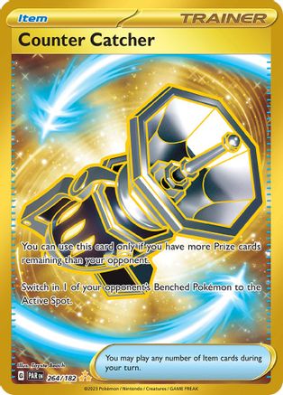 POKEMON TCG - Counter Catcher 264/182 SV04 Paradox Rift - Hyper Rare