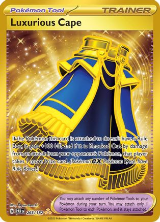 POKEMON TCG - Luxurious Cape 265/182 SV04 Paradox Rift - Hyper Rare