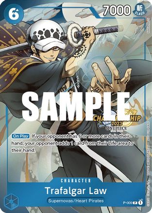 ONE PIECE TCG - Trafalgar Law (CS 2023 Celebration Pack) P-009 One Piece Promotion Cards - Promo