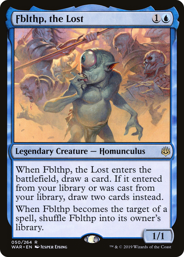 MAGIC: THE GATHERING  - Fblthp, the Lost (WAR-050) - War of the Spark