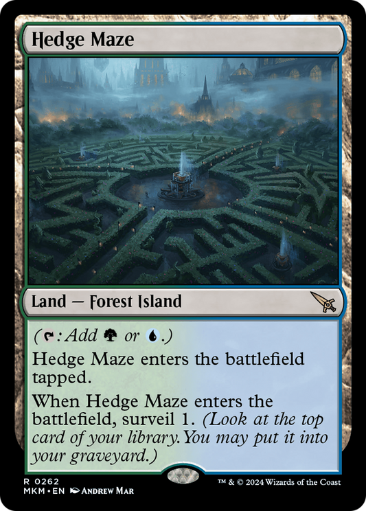 MAGIC: THE GATHERING  - Hedge Maze (MKM-262) - Murders at Karlov Manor