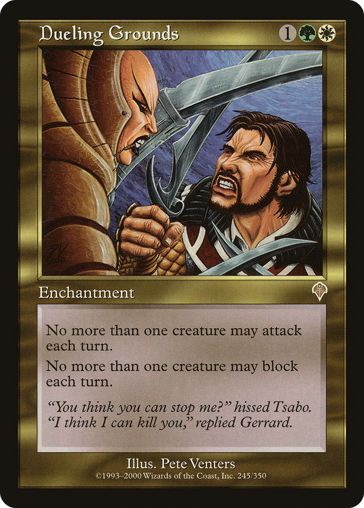 MAGIC: THE GATHERING  - Dueling Grounds (INV-245) - Invasion Foil
