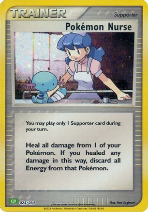 POKEMON TCG - Pokemon Nurse 023/034 Trading Card Game Classic - Classic Collection