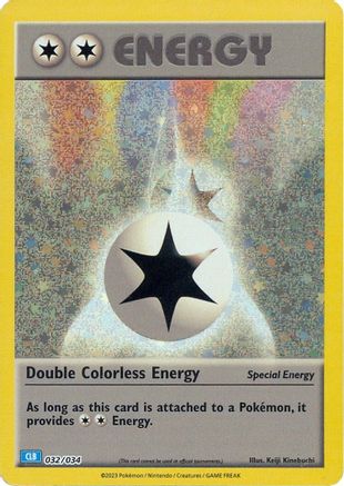 POKEMON TCG - Double Colorless Energy (CLB) 032/034 Trading Card Game Classic - Classic Collection