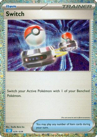 POKEMON TCG - Switch (CLB) 029/034 Trading Card Game Classic - Classic Collection