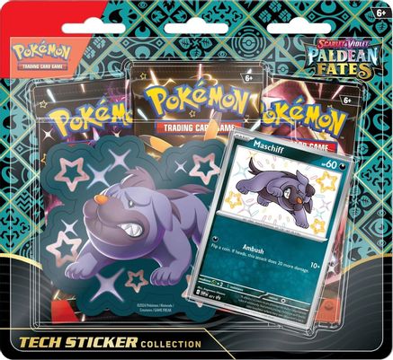 POKEMON TCG - Paldean Fates Tech Sticker Collection [Maschiff]