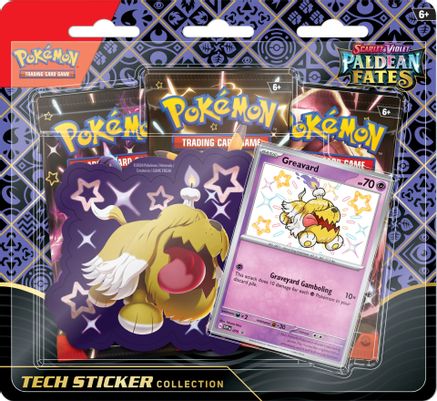 POKEMON TCG - Paldean Fates Tech Sticker Collection [Greavard]
