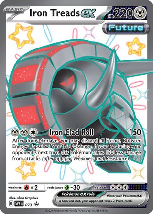 POKEMON TCG - Iron Treads ex 073 SV Scarlet & Violet Promo Cards - Promo