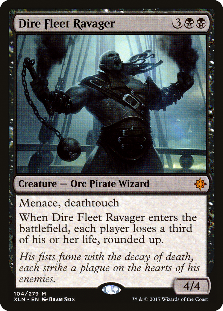 MAGIC: THE GATHERING  - Dire Fleet Ravager (XLN-104) - Ixalan