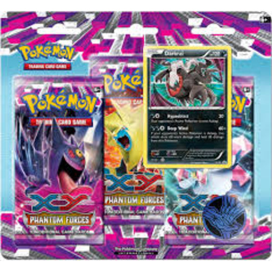 POKEMON TCG - XY - Phantom Forces - 3pk Blister