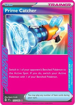 POKEMON TCG - Prime Catcher 157/162 SV05 Temporal Forces - ACE SPEC Rare