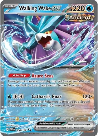 POKEMON TCG - Walking Wake ex 050/162 SV05 Temporal Forces - Double Rare