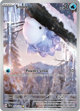 POKEMON TCG - Snom 168/162 SV05 Temporal Forces - Illustration Rare