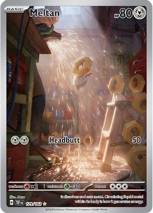 POKEMON TCG - Meltan 179/162 SV05 Temporal Forces - Illustration Rare