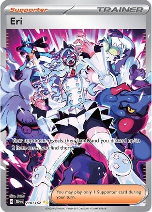 POKEMON TCG - Eri 210/162 SV05 Temporal Forces - Special Illustration Rare