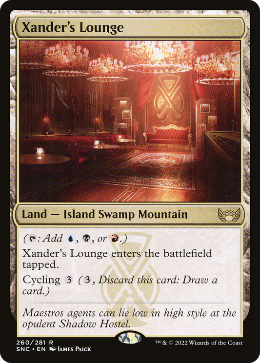 MAGIC: THE GATHERING  - Xander's Lounge (SNC-260) - Streets of New Capenna