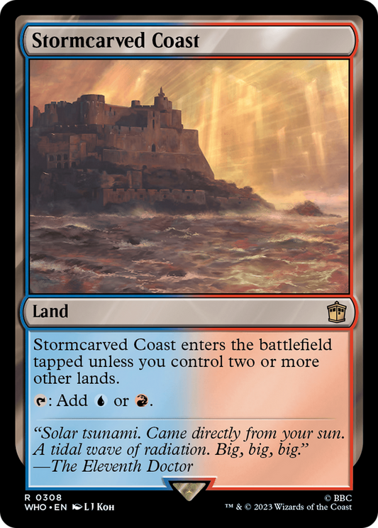 MAGIC: THE GATHERING  - Stormcarved Coast (WHO-308) - Doctor Who