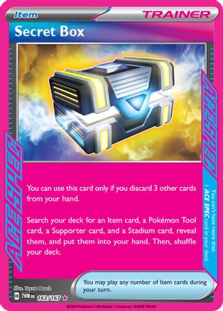 POKEMON TCG - Secret Box 163/167 SV06 Twilight Masquerade - ACE SPEC Rare