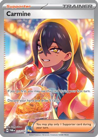 POKEMON TCG - Carmine 217/167 SV06 Twilight Masquerade - Special Illustration Rare