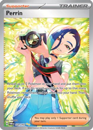POKEMON TCG - Perrin 220/167 SV06 Twilight Masquerade - Special Illustration Rare