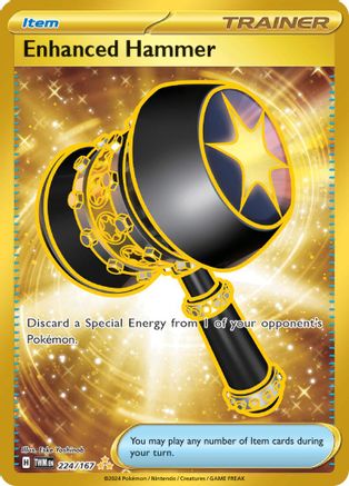 POKEMON TCG - Enhanced Hammer 224/167 SV06 Twilight Masquerade - Hyper Rare