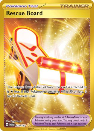 POKEMON TCG - Rescue Board 225/167 SV06 Twilight Masquerade - Hyper Rare