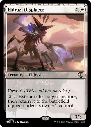 MAGIC: THE GATHERING  - Eldrazi Displacer (Ripple Foil) (M3C-169) - Modern Horizons 3 Commander Foil