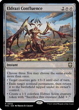 MAGIC: THE GATHERING  - Eldrazi Confluence (Ripple Foil) (M3C-032) - Modern Horizons 3 Commander Foil