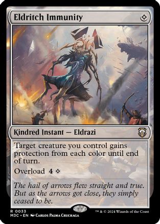 MAGIC: THE GATHERING  - Eldritch Immunity (Ripple Foil) (M3C-033) - Modern Horizons 3 Commander Foil