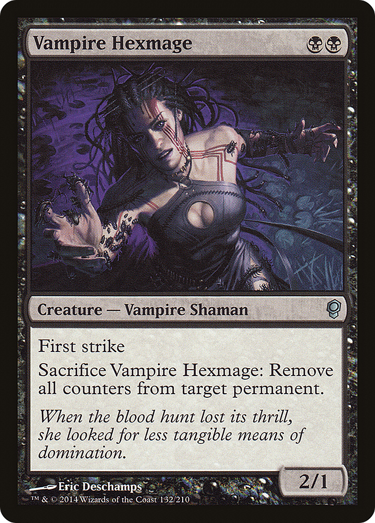 MAGIC: THE GATHERING  - Vampire Hexmage (CNS-132) - Conspiracy Foil