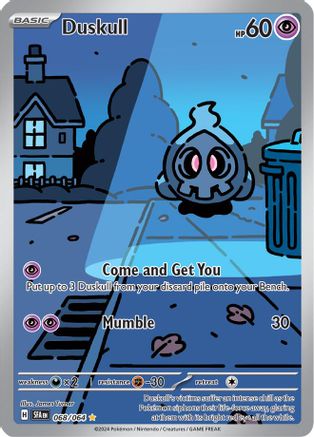 POKEMON TCG - Duskull 068/064 SV Shrouded Fable - Illustration Rare