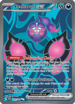 POKEMON TCG - Pecharunt ex 085/064 SV Shrouded Fable - Ultra Rare
