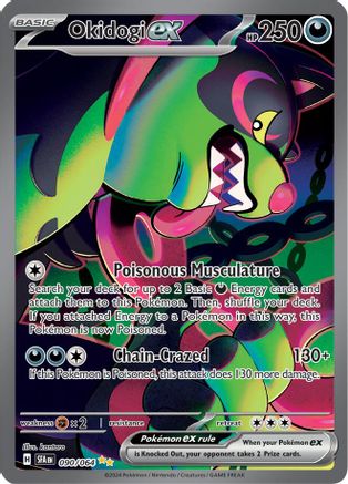 POKEMON TCG - Okidogi ex 090/064 SV Shrouded Fable - Special Illustration Rare