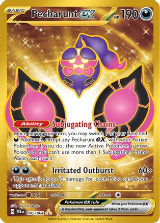 POKEMON TCG - Pecharunt ex 095/064 SV Shrouded Fable - Hyper Rare