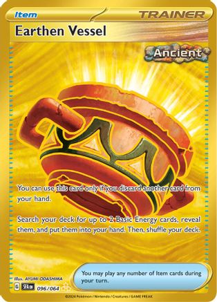 POKEMON TCG - Earthen Vessel 096/064 SV Shrouded Fable - Hyper Rare