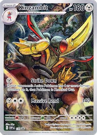 POKEMON TCG - Kingambit 130 SV Scarlet & Violet Promo Cards - Promo