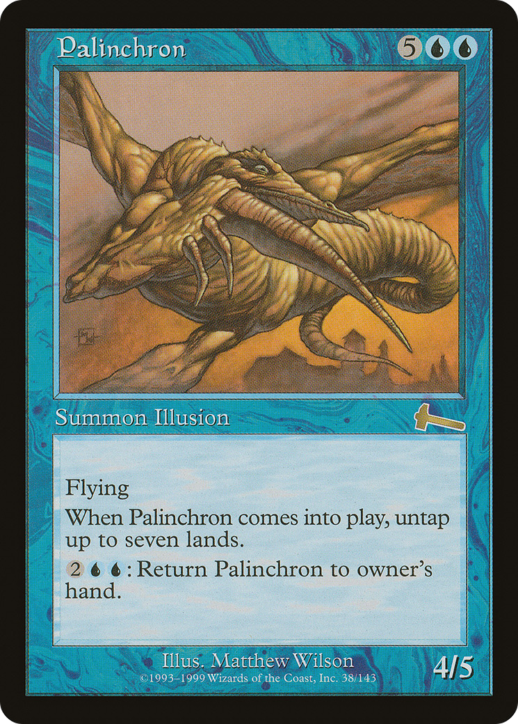 MAGIC: THE GATHERING  - Palinchron (ULG-038) - Urza's Legacy Foil