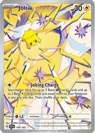POKEMON TCG - Joltik 150/142 SV07 Stellar Crown - Illustration Rare